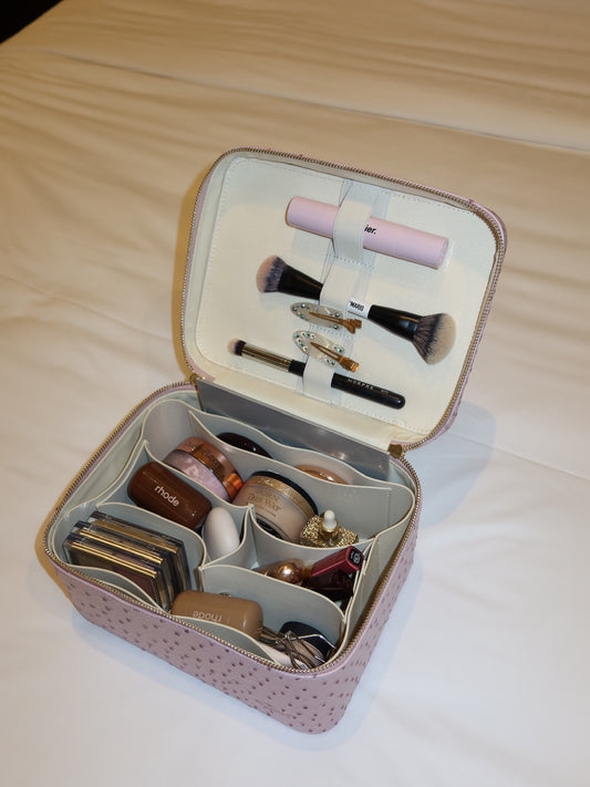 Medium Signature Vanity Bag (Pale Lilac)
