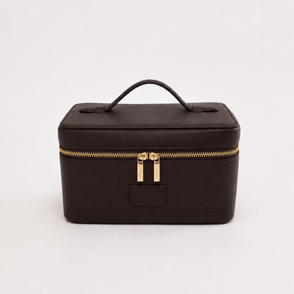 Medium Signature Vanity Bag (Espresso)