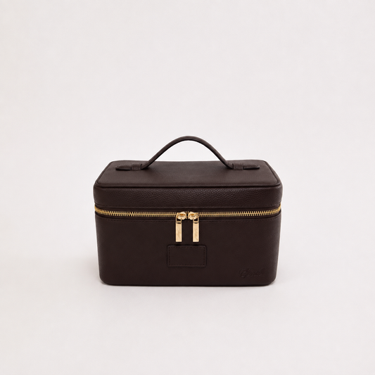 Medium Signature Vanity Bag (Espresso)