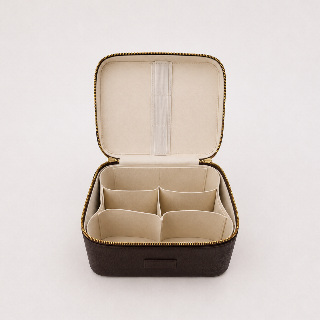 Medium Signature Vanity Bag (Espresso)