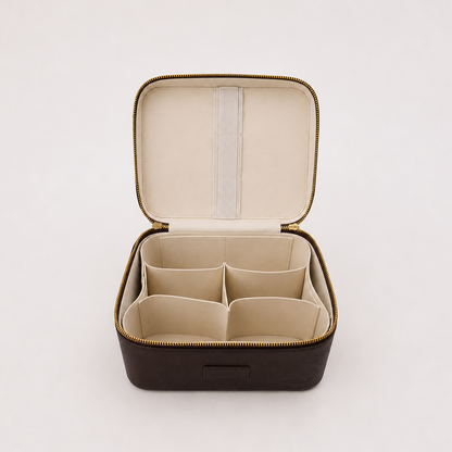Medium Signature Vanity Bag (Espresso)