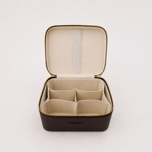 Medium Signature Vanity Bag (Espresso)
